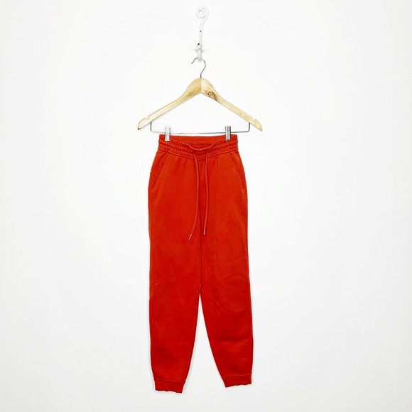 Lululemon Loungeful High Rise Jogger Red Rock Orange sweatpants womens US 0 - Picture 1 of 6